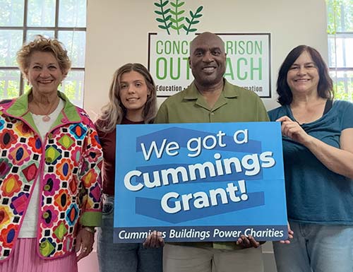 Concord Prison Outreach received a Cummings Grant.